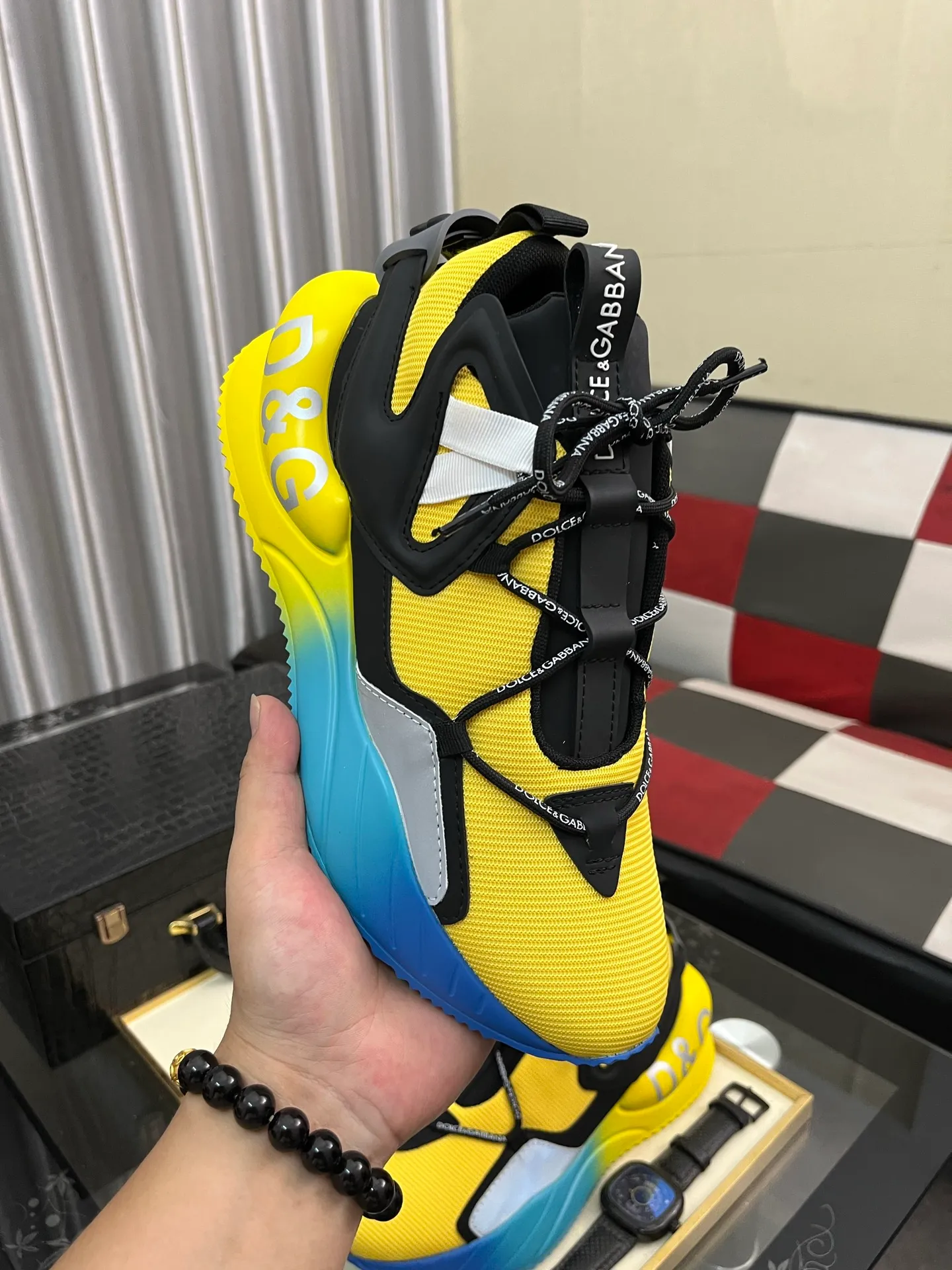 Men's men's shoes 💰540⌚️⌚️【DG～】couple casual shoes 2025z cabinet sales simultaneously 🔶Size: 35-46#️⃣ 🔷2 colors🔜The upper is made of multi-material splicing➕Mesh lining, comfortable and breathable, sole: original comfortable and wear-resistant outsole, ⚠️real thing📱photographed🎬real thing is better📢📢📢